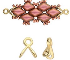 Triades-Gemduo, Bead Ending, Cymbal, 2 pieces, 24K Gold Plated, cym44 