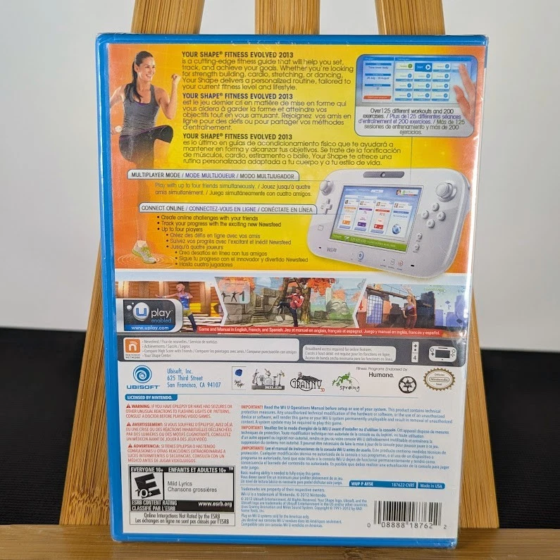 Your Shape Fitness Evolved 2013 - Nintendo Wii U - Brand New | Factory Sealed - Image 2 of 2