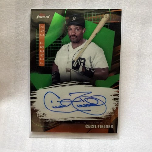 2026 Topps Finest Cecil Fielder Green (RAW)