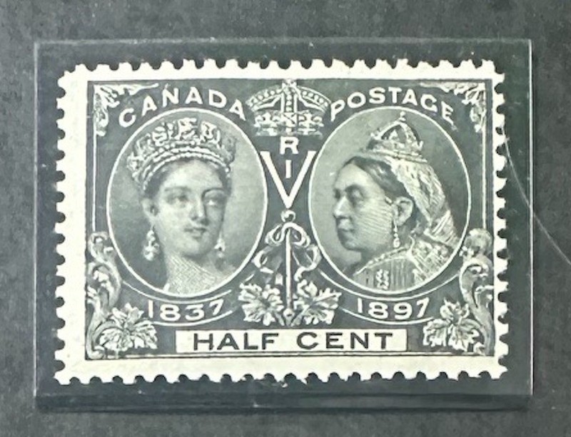 CANADA   50   Lovely   Mint    Light   Hinged   Issue
