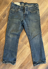 Vintage Abercrombie  Fitch Button Fly Jeans Mens 30x30 Horton Classic Straight