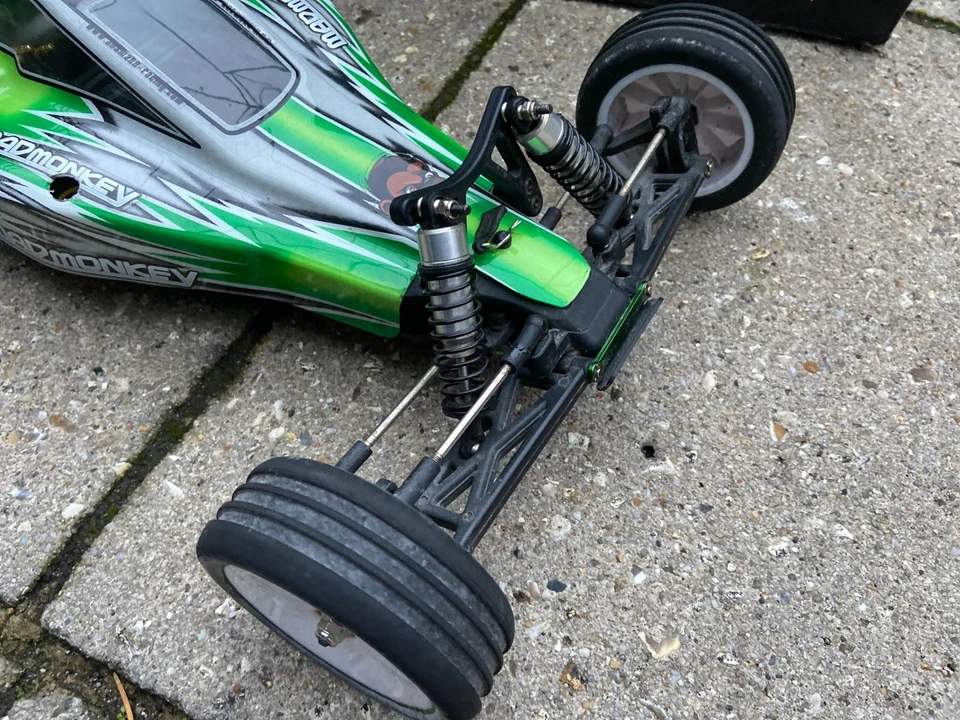RARE Ansmann Racing Mad Monkey RC Buggy. SPARES OR REPAIRS! PLEASE READ FULL AD - Image 3 of 4