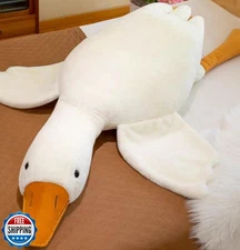 Ryttir Giant Goose Plush - 63" Extra Soft Goose Stuffed Animal Hu