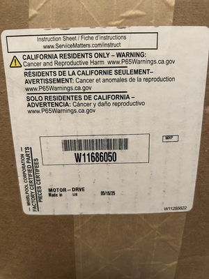 #ad NEW “OEM” WHIRLPOOL WASHER DRIVE MOTOR #W11686050 $83.28