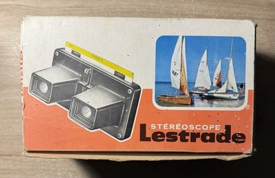 Stereoskop Lestrade Simplex kurz. S.G.D.G 6 Plus Katalog 1960-70