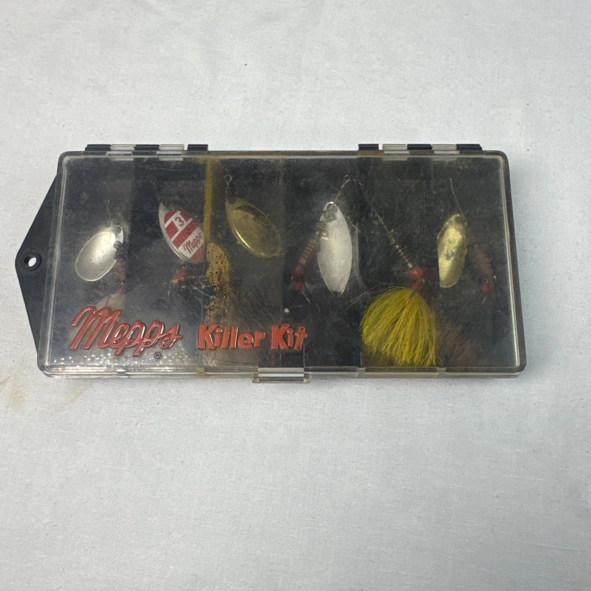 Lot de 5 cuillers de pêche Mepps Comet, Black Fury n°1 - Sport & Plein air