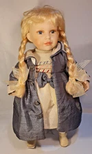 Porcelain doll (828) 17"(43cm) by The Leonardo Collection
