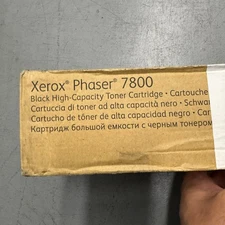 Genuine Xerox 106R01569 Black High-Capacity Toner – Phaser 7800 – OEM Open Box