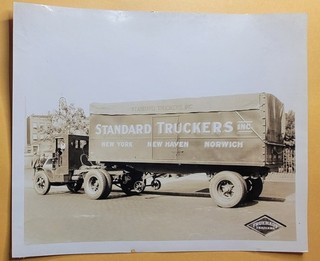 Fruehauf Trailer MACK Truck Standard Truckers New York New Haven Norwich Photo
