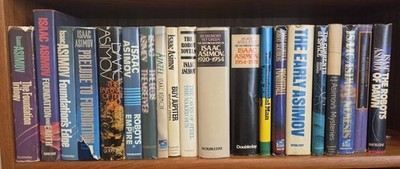 Isaac Asimov Lot of 20, Vintage; Foundation, Robots, The Gods Themselves
