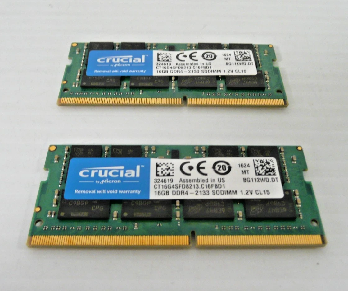 Crucial PC4-17000 (DDR4-2133) Bus Speed Computer RAM 16 GB Total