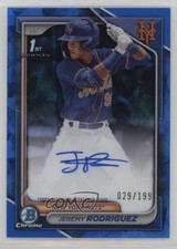 2024 Bowman Chrome Sapphire Edition Prospects 29/199 Jeremy Rodriguez Auto 11o2