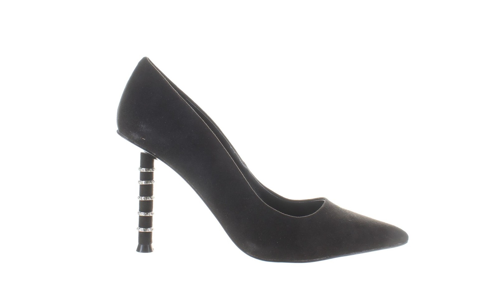 JLO by Jennifer Lopez Womens Parlow2 Black Pumps Size 6.5 Heel Shoes  