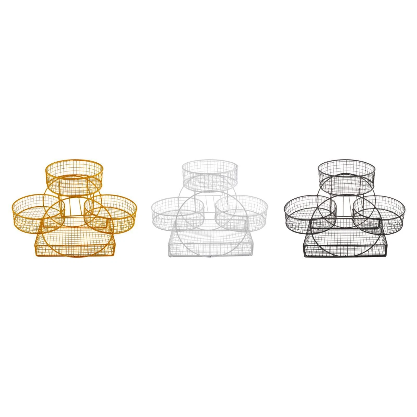 Fruit Basket Multi Tiers Kitchen Storage Organizer Party Fruits Stand Holder