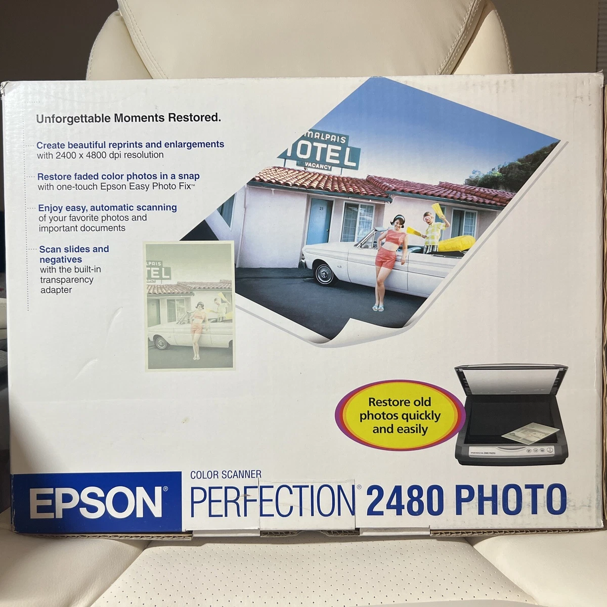 Epson Perfection 2480 PHOTO Flatbed Scanner NEW OPEN BOX.