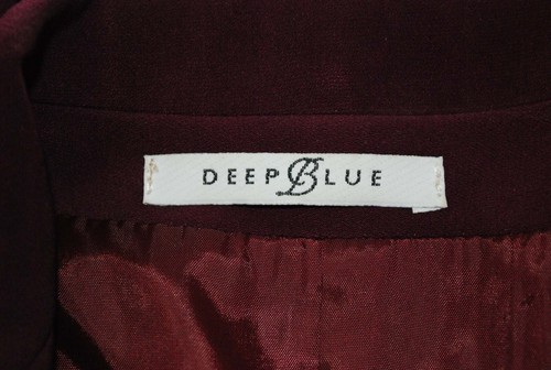 DEEP BLUE -Classy Skirt & Jacket Suit 42 - Excellent Condition - Made in Italy - Picture 15 of 17