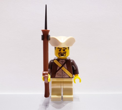 American Revolution Colonial Militia Soldiers made with real LEGO® Minifigure - Picture 5 of 9