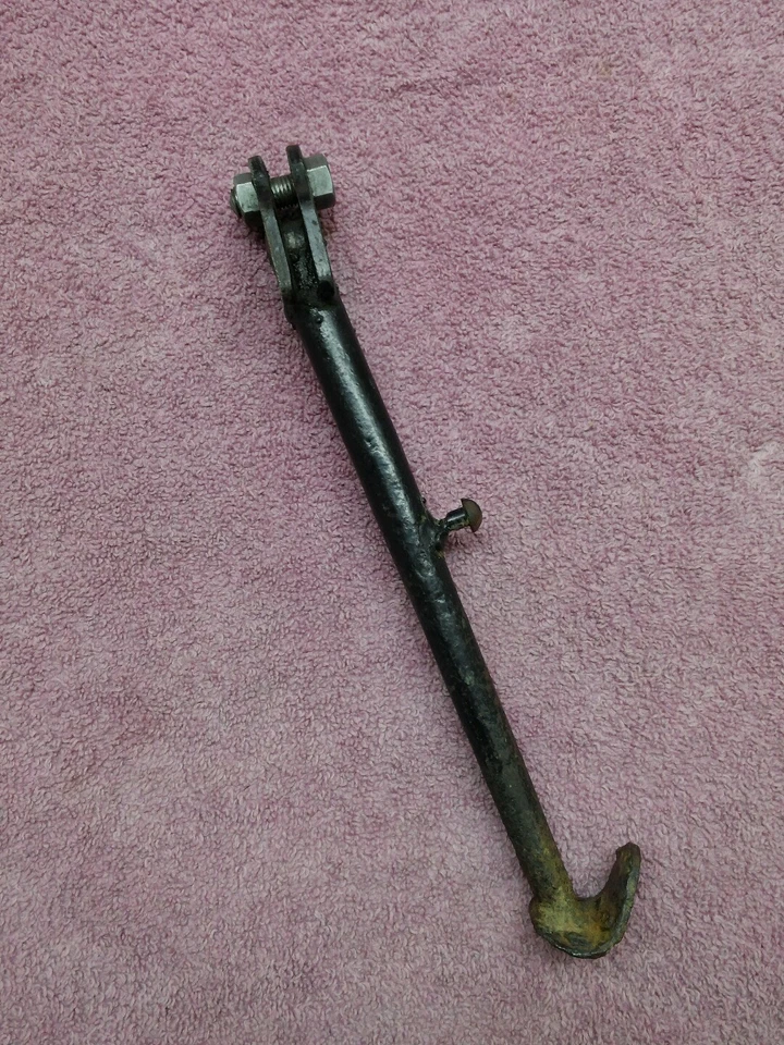 1969 OEM KAWASAKI C2 TR120 ROAD RUNNER SUPERLUBE KICKSTAND KICK STAND Foto 2 de 4