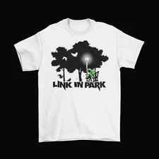 Legend of Zelda Lincoln Park T-Shirt Unisex Adult Cotton Sizes Nintendo Band New