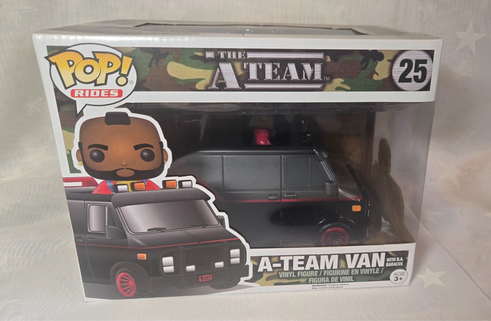Funko Pop Rides! The A-Team B.a. Baracus W/ Van Mr. T #25 Nib
