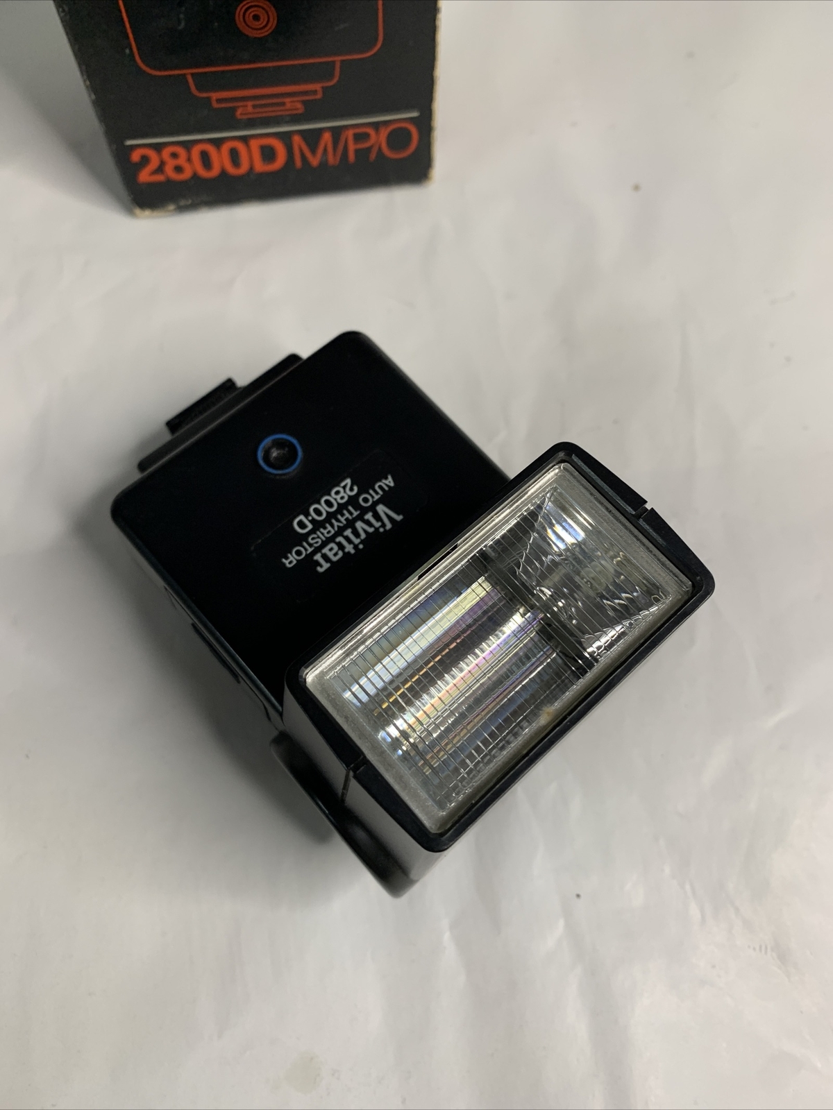 Vivitar 2800 2800D Flash Pentax K1000 Canon AE1 Minolta X700 X370