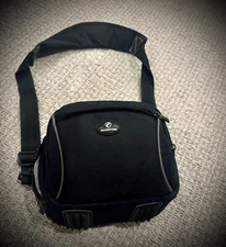Pearstone Camera Bag With Strap And Multiple Compartments & Padding