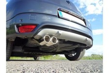 FOX Komplettanlage ab Kat 2x80 schräg Absorber für Renault Megane III Schrägheck