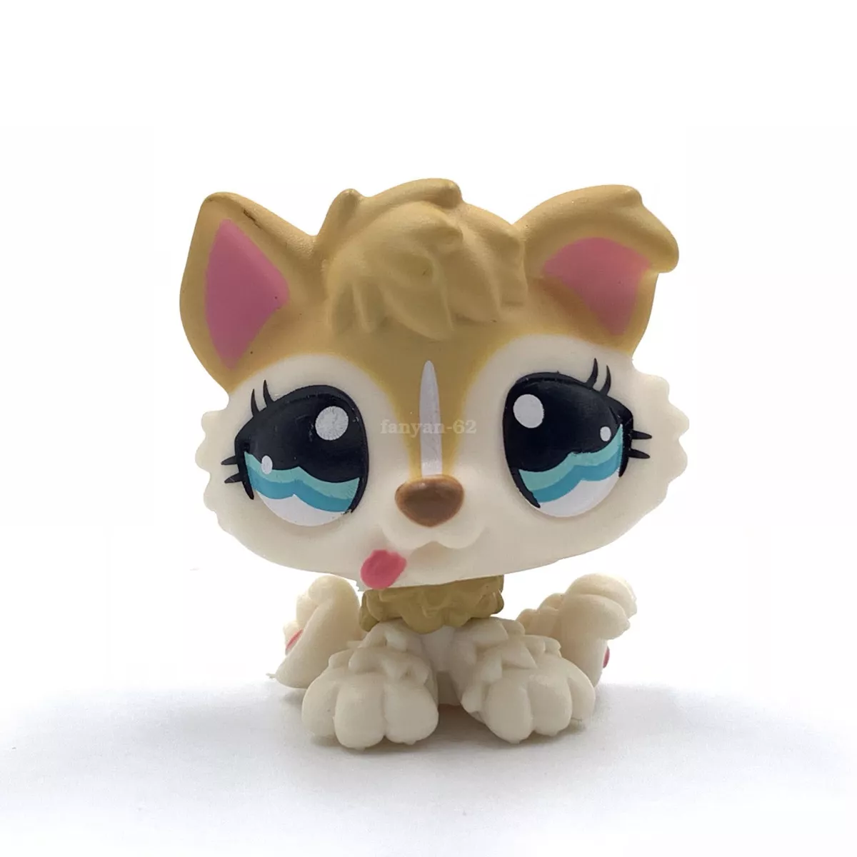 LPS CAT Old Littlest pet shop bobble head Toys Mini Short Hair