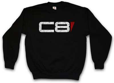 C8 LOGO SWEATSHIRT Jack Mass Normandy Sign Zeichen Sheppard Effect