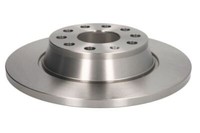 ABE 2X Bremsscheibe Hinten Ø282 Mm Voll FüR VW Golf V 1K1 1.4 16V 1.6 Touran