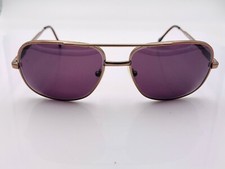 Vintage BerDel Sferoflex Desi Brown Pilot Sunglasses Frames Italy