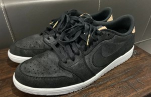 jordan 1 low black vachetta