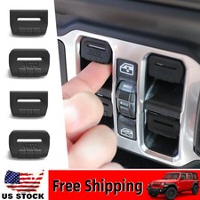 4PCS Window Lift Switch Adjust Button Cover F...