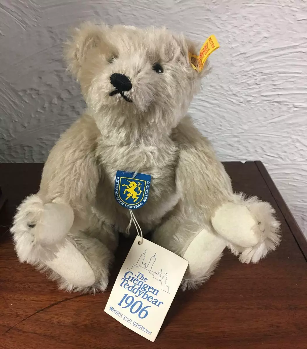 Steiff 1906 replica teddy bear sales