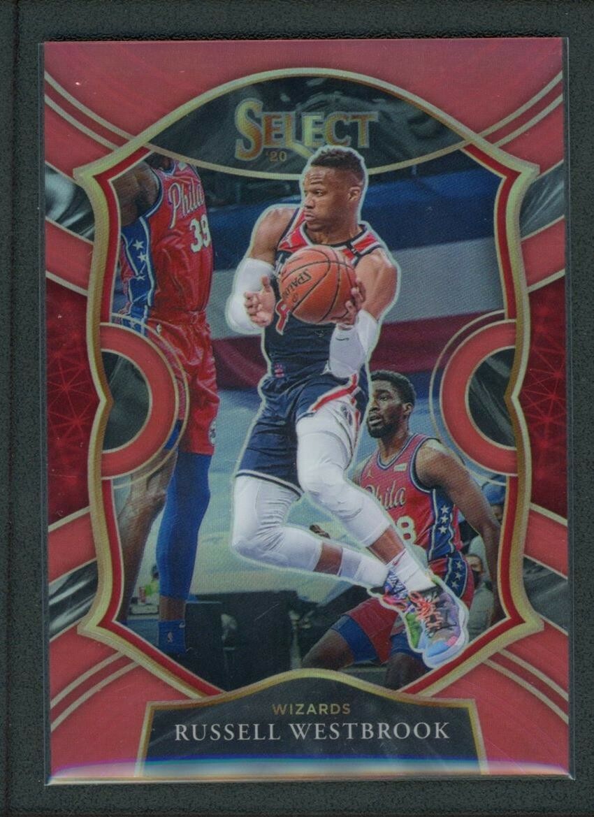 2020-21 RUSSELL WESTBROOK 195/199 PANINI SELECT CONCOURSE RED