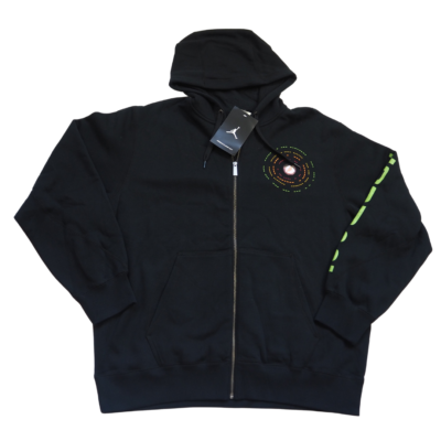 Nike Air Jordan Flight 23 Retro Hoodie Jacket Men 438752 010 Vintag Black  Sz XL