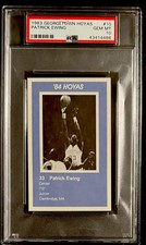 PSA 10 1983 Patrick Ewing GEM MINT College Rookie RC #10 Georgetown Hoyas POP19