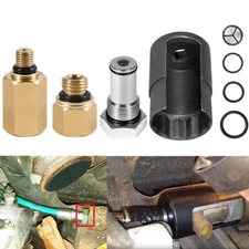 6.0 IPR Valve Socket & Air Test Fitting Tool & Fuel Rail Adapters for Ford 6.0L