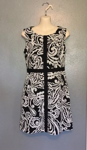 white eyelet sheath dress