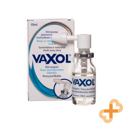 VAXOL Ear Spray 10ml Ear Wax Remover Kids Adults Effective | eBay