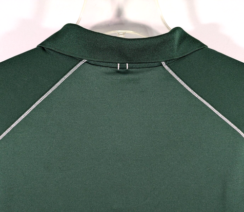 Nike Golf Dri-Fit Polo Shirt Uomo XL Verde Bianco Tour Performance MSU Spartans - Foto 10 di 14