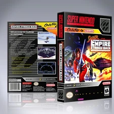 SNES Case - NO GAME - Super Empire Strikes Back