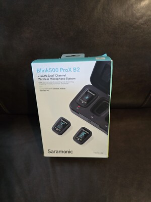 Saramonic Blink500 ProX B2 Clip-On Wireless Microphone System - Black