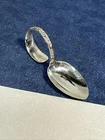 Vintage Sterling Silver 925 Medicine Spoon Curved Handle S Kirk & Son 20g J374