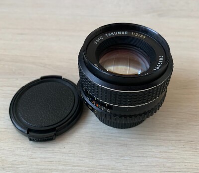 SMC TAKUMAR 1:2/55mm LENS - ASAHI OPT. CO., JAPAN - M42 Pentax  - VERY CLEAN!