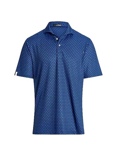 US Open Golf RLX Ralph Lauren Polo Shirt Mens Size Large Blue 2019