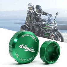Brake Fluid Reservoir Cover Cap For KAWASAKI ZX-6R ZX-10R NINJA Z1000SX