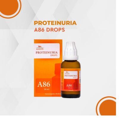 Allen A86 Homeopathy Proteinuria Drops (30ml)