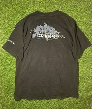 Vintage Guess Shirt Mens Large Black Made In USA Tee Graphic Surf Skater 90s