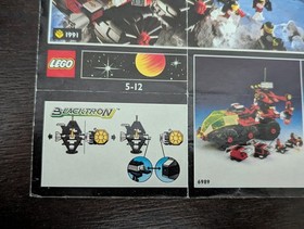 Vintage (1991) LEGO SPACE M-Tron & Blacktron II Sets Poster - RARE